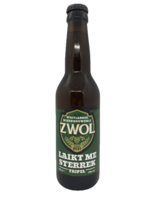 Speciaalbier Laikt Me Sterrek van de Westlandse Bierbrouwerij ZWOL tripel
