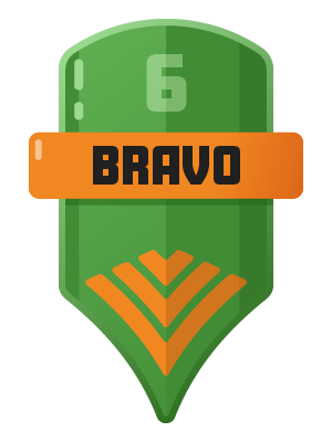 Logo voor bierabonnement Bravo van Biermunitie