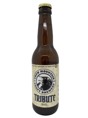 Speciaalbier Tribute Tripel van Crow Mountain Craft Brewery tripel bier