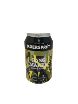 Speciaalbier Gangmaker van Koerspret blond bier
