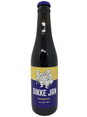 speciaalbier dikke jan quadrupel van brouwerij dikke jan quadrupel bier