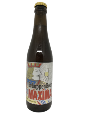 speciaalbier Schuppenboer Maxima van Brouwerij Het Nest blond bier