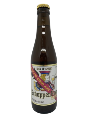 speciaalbier Schuppenboer Tripel Moscatel Barrel Aged van Brouwerij Het Nest tripel bier