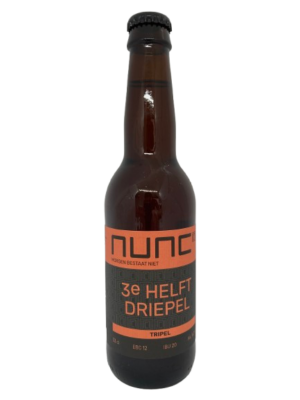 speciaalbier 3e helft driepel van nunc craft beer tripel bier