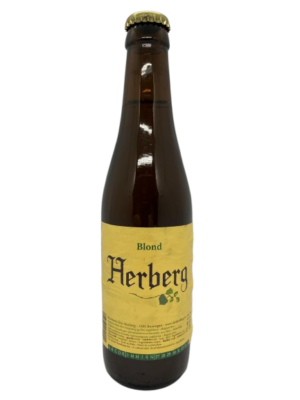 Speciaalbier Herberg Blond van Brouwerij Den Herberg. Belgisch blond bier van 5.5%. Bierprofiel: klein bittertje, fris, citrus en een licht zoetje. Biermunitie, Hoogkarspel, speciaalbier