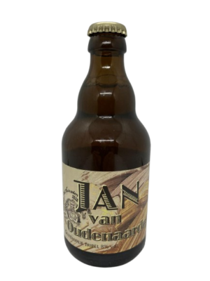 Speciaalbier Jan van Oudenaarde Tripel van Brouwerij Slaapmutske. Belgische tripel van 8.0%. Bierprofiel: zacht, doordrinker, glutenvrij en een licht bittertje. Biermunitie, speciaalbier, Hoogkarspel, glutenvrij bier