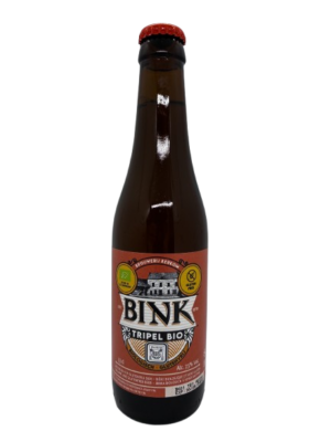 Ontdek Bink Tripel Bio van Brouwerij Kerkom. Biologische Belgische tripel van 7,5%. Krachtig, fruitig, kruidig en smaakvol.