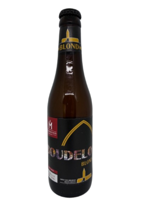 Ontdek Boudelo Blond van The Musketeers. Een fris Belgisch blond abdijbier van 5,8% met kruidige aroma's, een licht zoetje en klein bittertje na afloop.