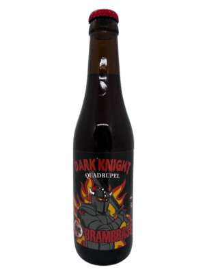 Speciaalbier Dark Knight van Brouwerij BramBrass Belgisch quadrupel bier 10 %