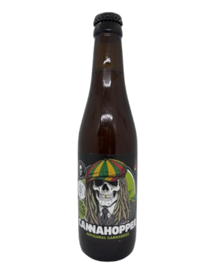 Ontdek Cannahopper van Brouwerij De Meester. Belgisch hennep speciaalbier van 6% met fruitige aroma's, kruidige toetsen en een aangenaam bittertje.
