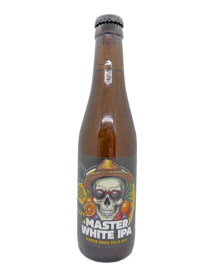 Ontdek Master White IPA van Brouwerij De Meester. Belgisch White IPA speciaalbier met een fris, kruidig en tropische smaak, op het eind een klein bittertje.