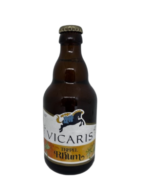 Ontdek Vicaris Tripel Rhum van Brouwerij Dilewyns. Belgisch tripel speciaalbier van 8,5%. Krachtig, volle smaak, licht zoetig, kruidig en zacht.